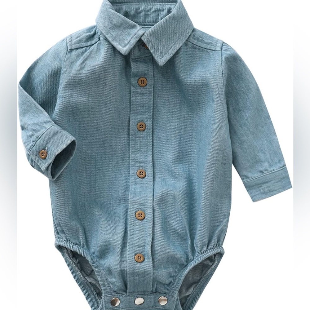 Blue Denim Kids One Piece
